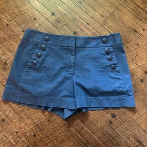 Loft blue The Riviera sailor button preppy chino 8 shorts